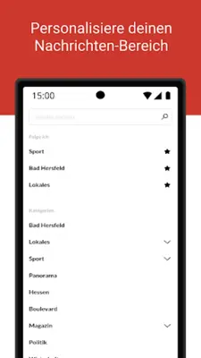 Hersfelder Zeitung android App screenshot 5