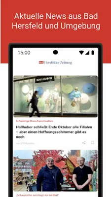 Hersfelder Zeitung android App screenshot 7